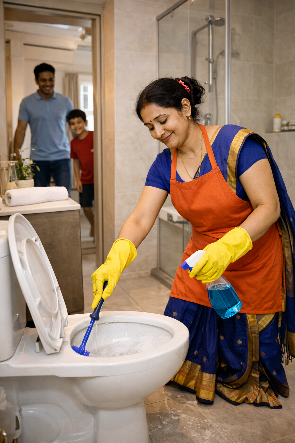 Toilet and Bathroom (ON - Demand) Deep Clean