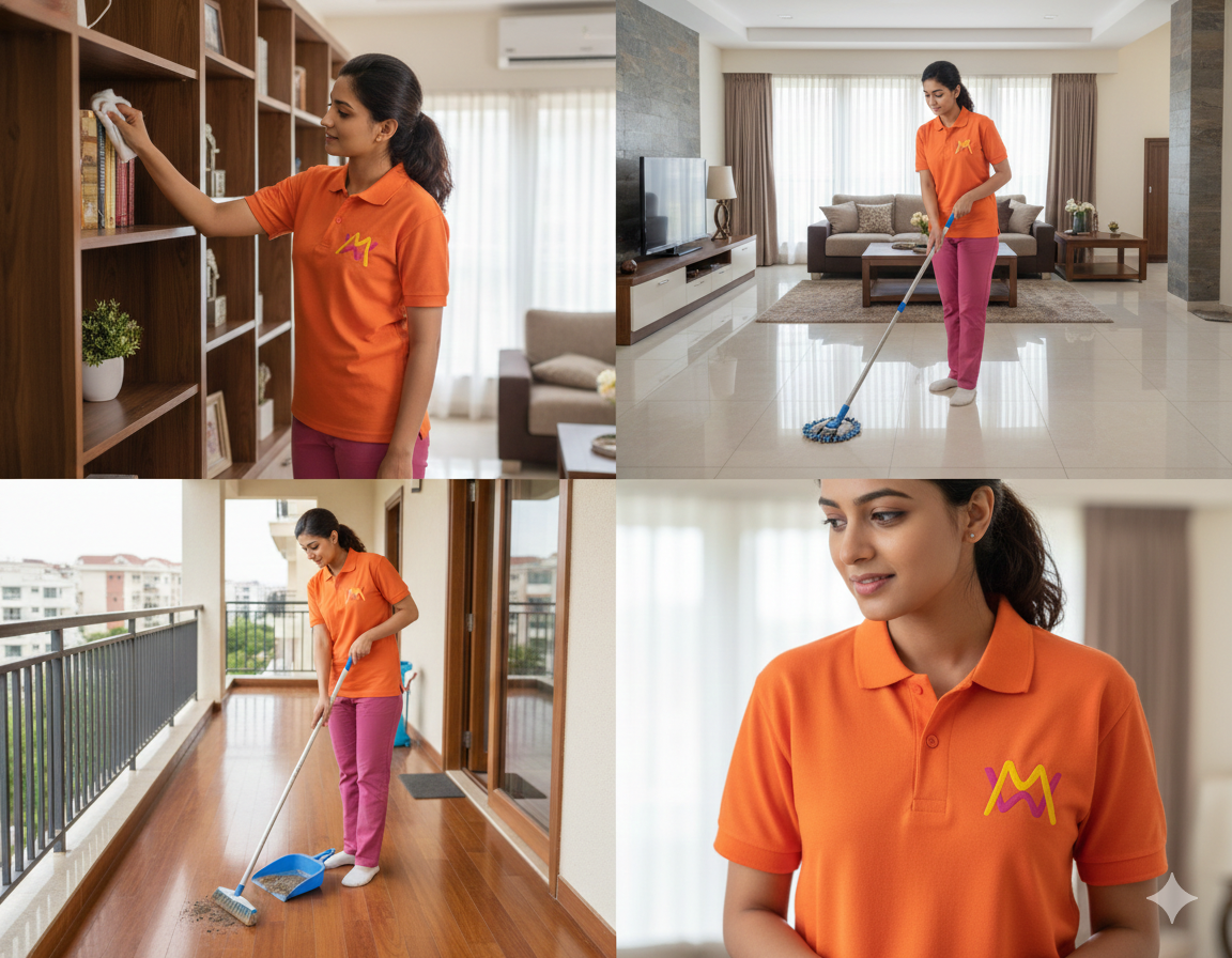 Dusting, Mopping and Brooming (ON - Demand)