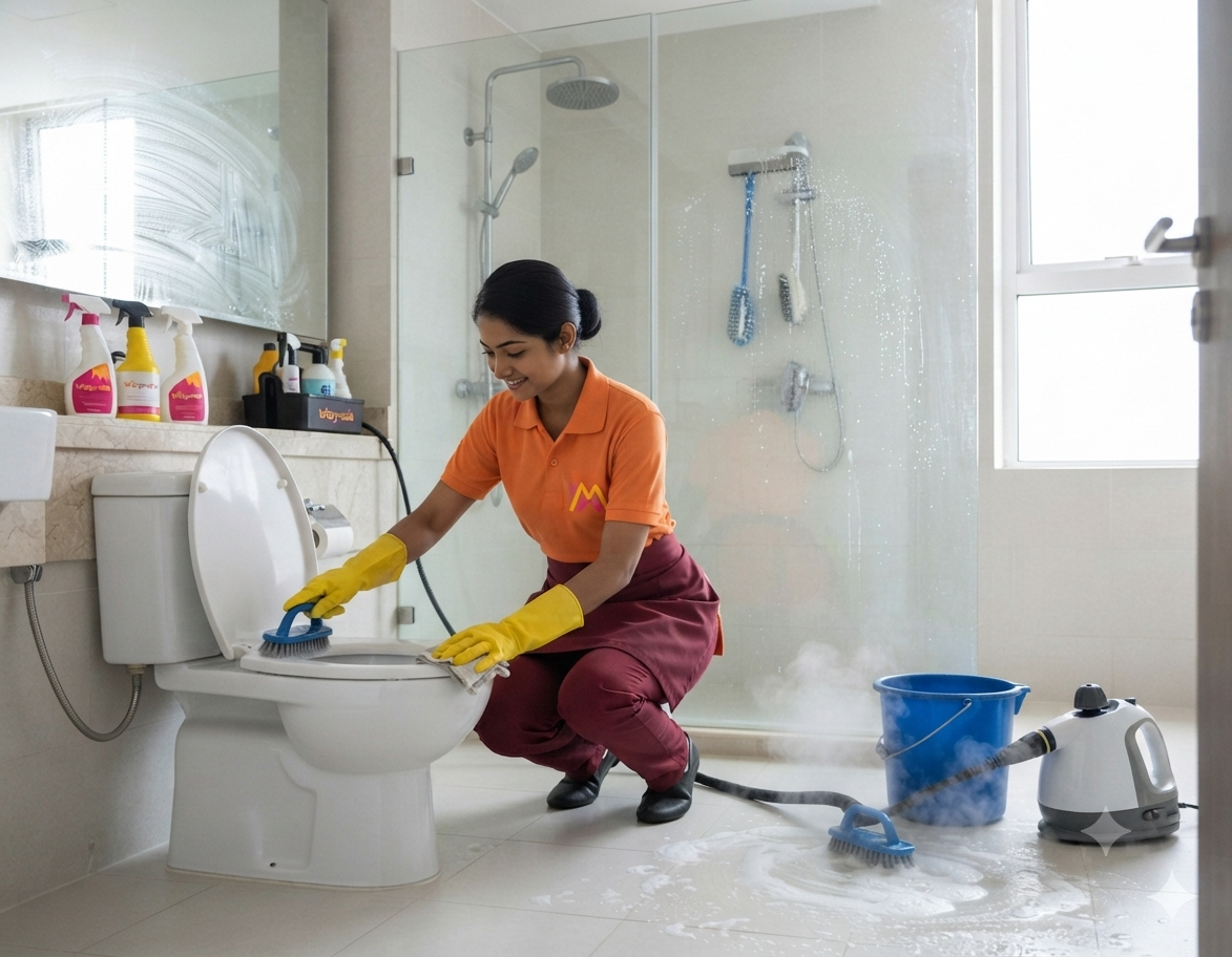 Toilet and Bathroom (ON - Demand) Deep Clean